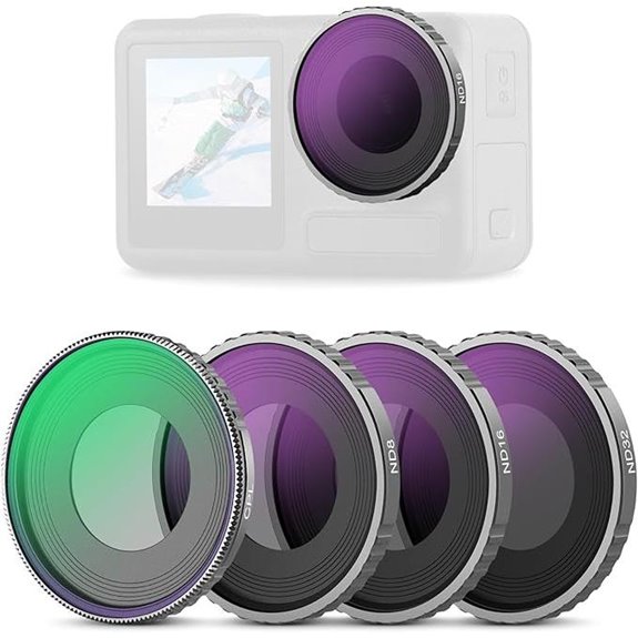 Neewer CPL & ND Filter Set for DJI Osmo Action