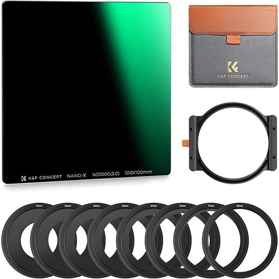 K&F Concept 100x100mm ND Filter Kit for Cameras