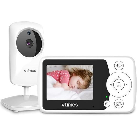 Baby Monitor with Camera Audio Night Vision LCD Screen