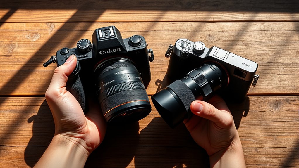 camera size and comfort