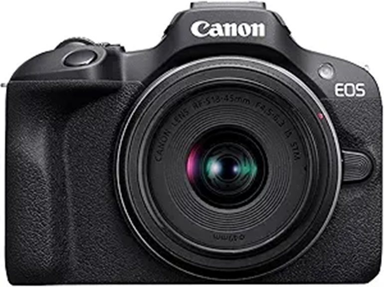 Canon EOS R100 Mirrorless Camera with 2 Lenses