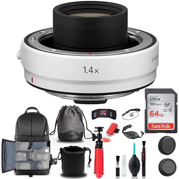 Canon RF 1.4X Extender Kit with Accessories (Renewed)
