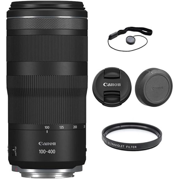 Canon RF 100-400mm f/5.6-8 USM Lens & Accessories
