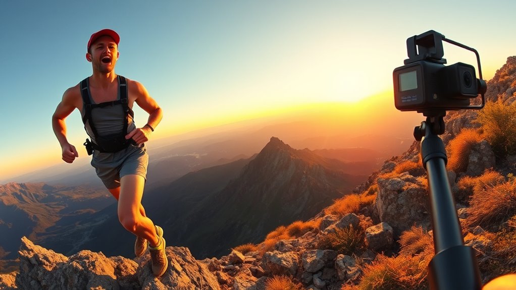 capture immersive action footage