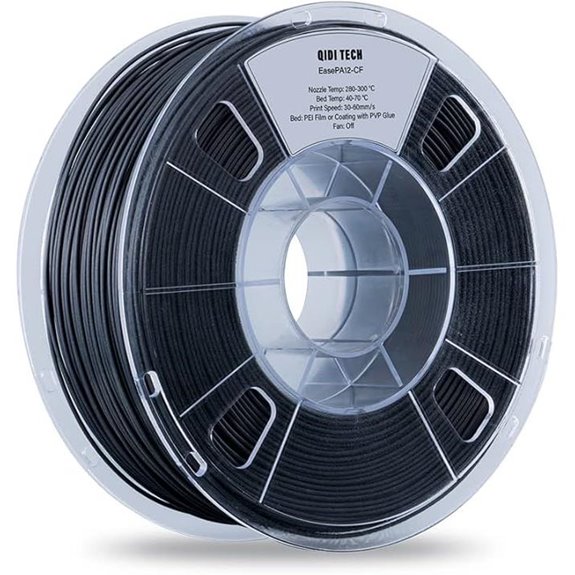QIDI PA12-CF Carbon Fiber Nylon Filament 1Kg
