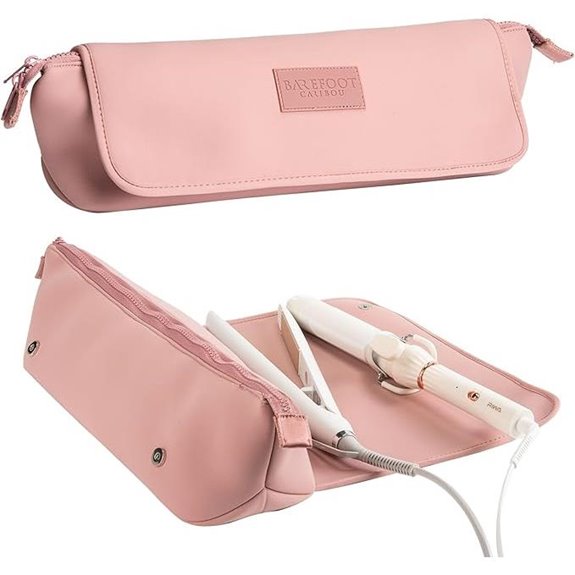 Barefoot Caribou Travel Hair Tool Organizer & Mat