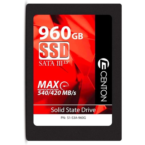 Centon MP Essential 960 GB SSD SATA III 2.5 Solid State Drive (S1-S3A-960G)