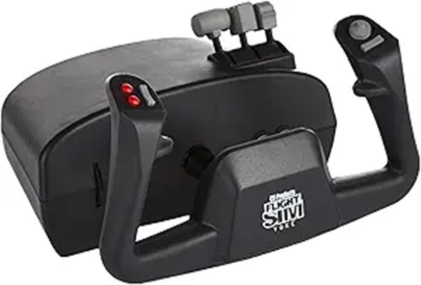 CH Products Flight Sim Yoke USB ( 200-615 ) Black