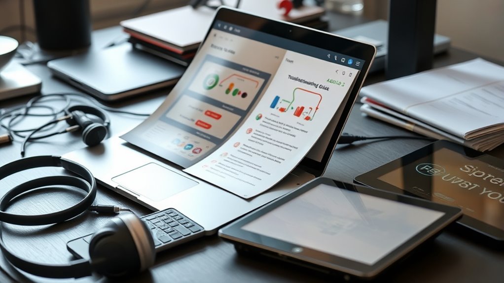 check connections and settings