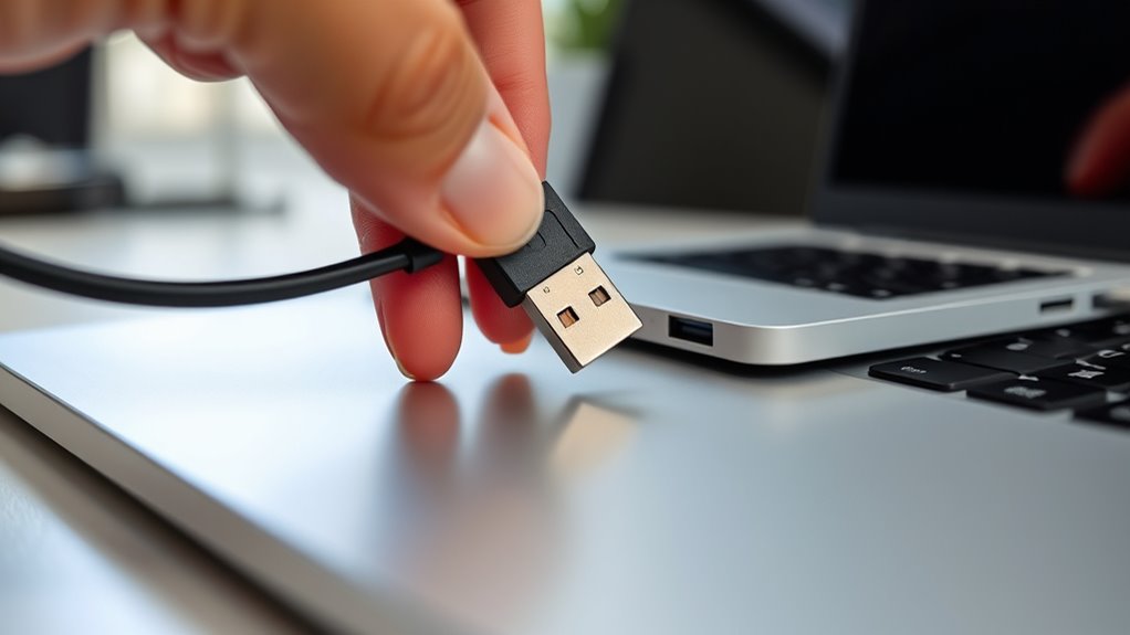 check webcam connection and compatibility