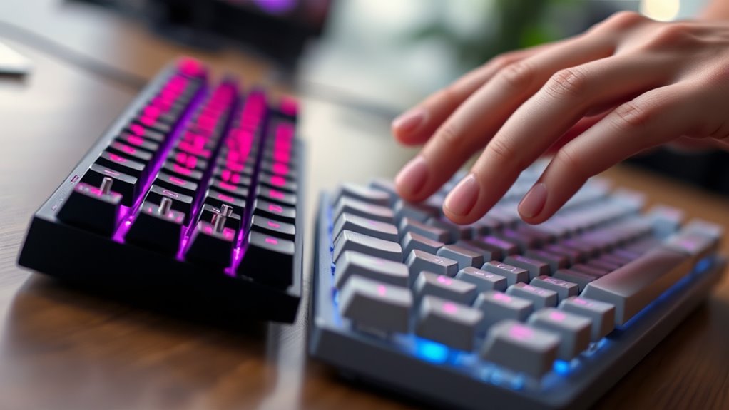 choose ergonomic durable keys