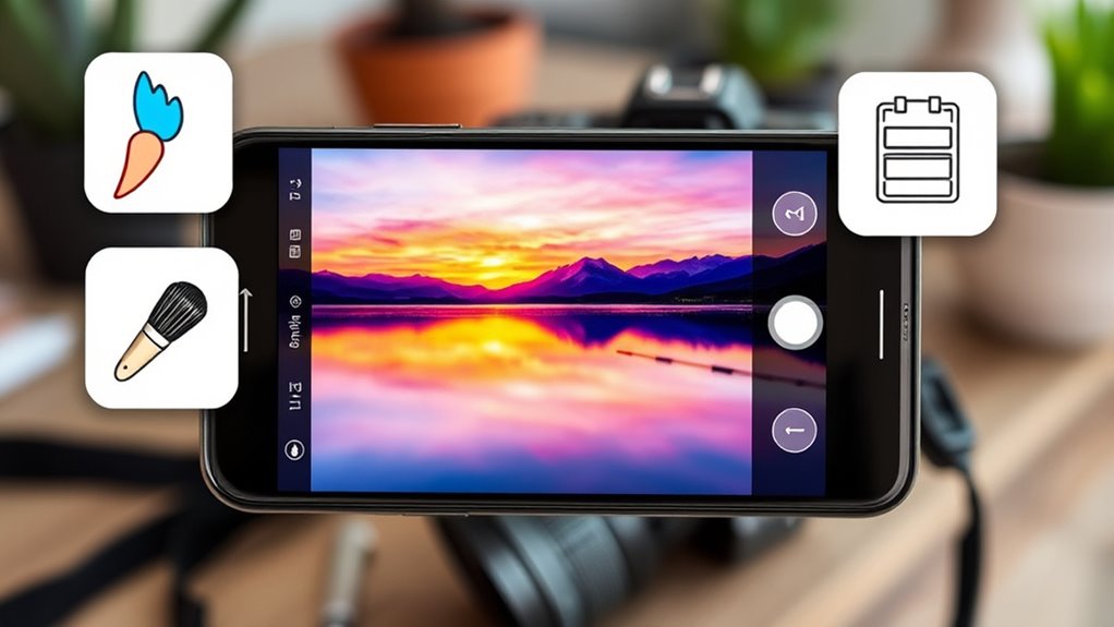 choose suitable editing tools