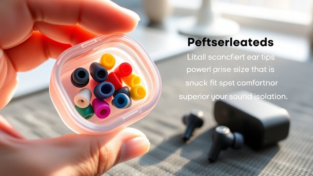 choosing comfortable compatible tips