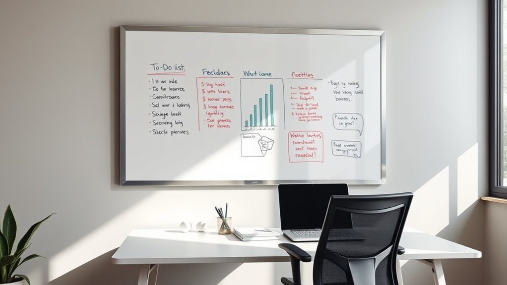 choosing whiteboard features