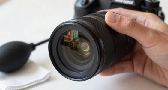 clean lenses and sensors