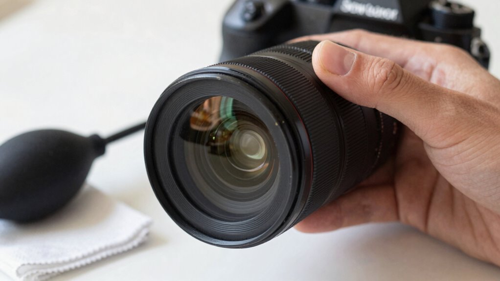 clean lenses and sensors