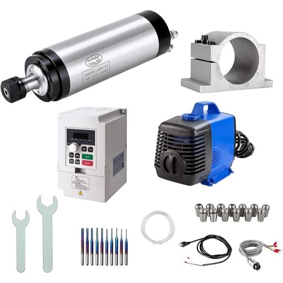 CNC Spindle Motor Kit with VFD and Accessories