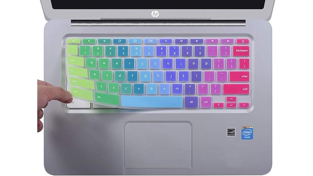 colorful hp chromebook cover