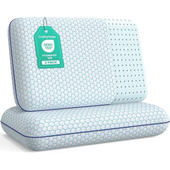Memory Foam Pillows Set for All Sleepers