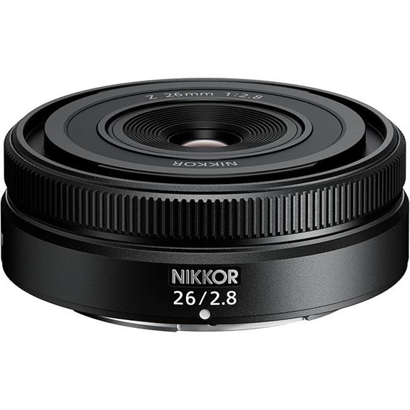 Nikon NIKKOR Z 26mm f/2.8 Pancake Lens for Z Cameras