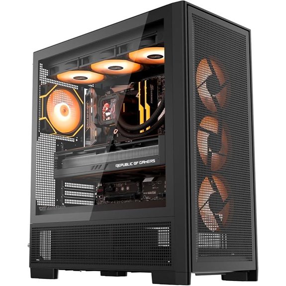 darkFlash AIR NOVA E-ATX PC Case with 7 PWM Fans