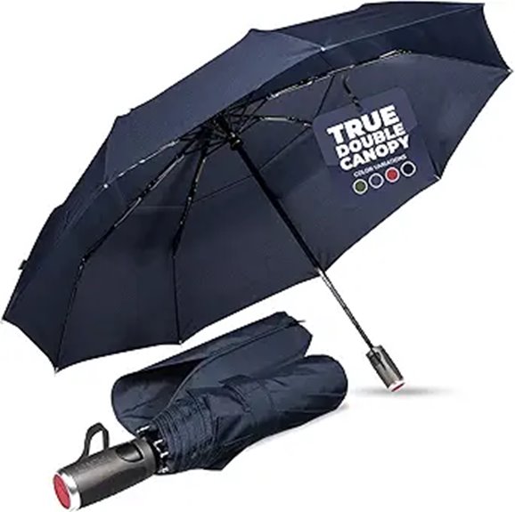 LifeTek Travel Umbrella Windproof & Compact