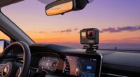 comparing dashcam and action cam