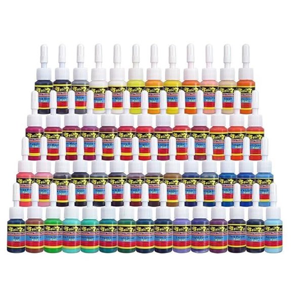 Solong Tattoo Ink Set 54 Colors Pigment Kit