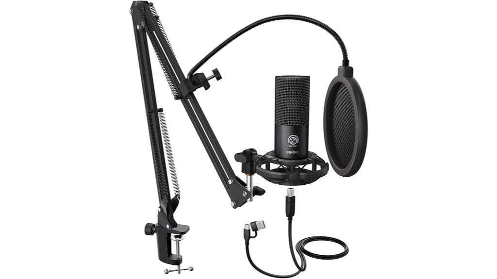 condenser usb microphone bundle