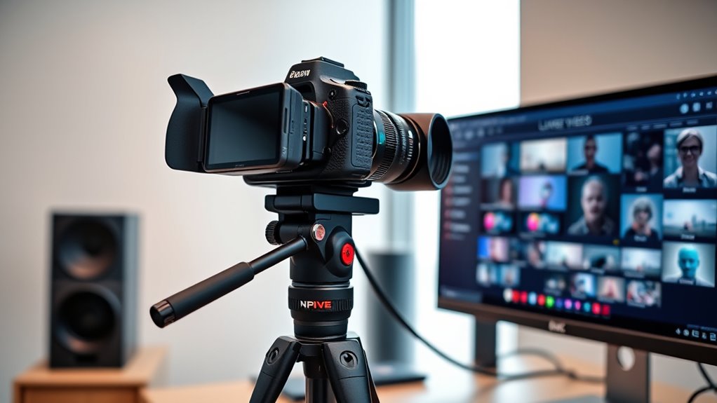 configure camera streaming settings