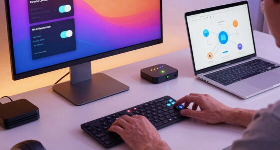 configure device and network restrictions