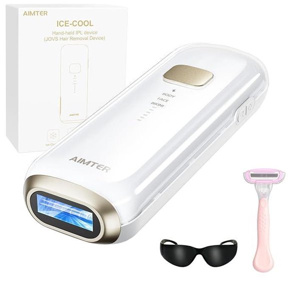 IPL Hair Removal Device with Cooling Function