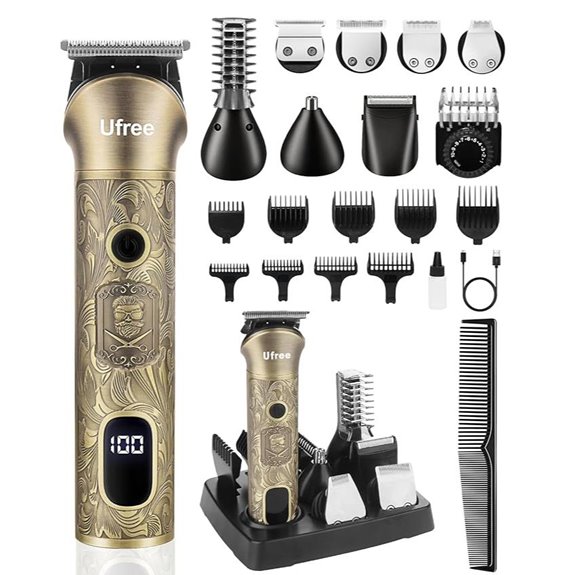 cordless men s beard trimmer