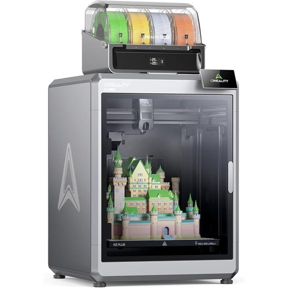 Creality K2 Plus 3D Printer with 16-Color Printing