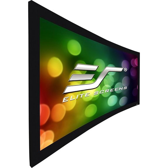 Elite Screens Lunette 100-Inch Curved Projector Screen