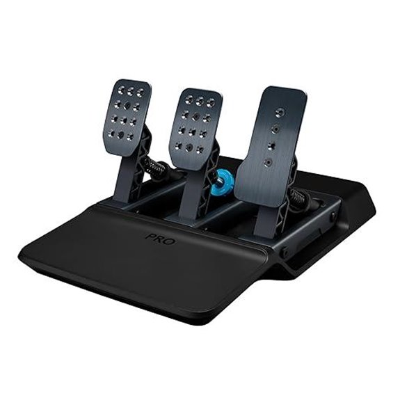 Logitech G PRO Racing Pedals with Customizable Load Cell