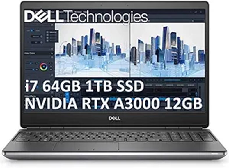 Dell Precision 7670 Workstation Laptop with RTX A3000