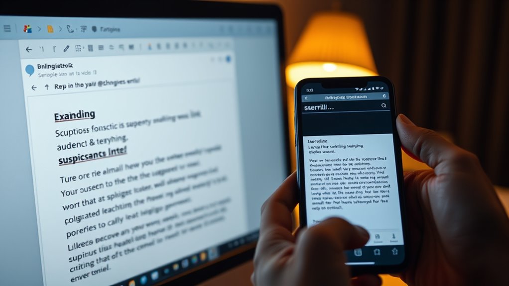 detecting fake website scams