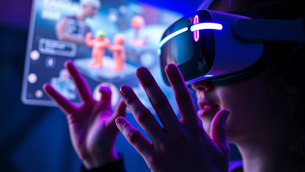 device components enable immersive interactions