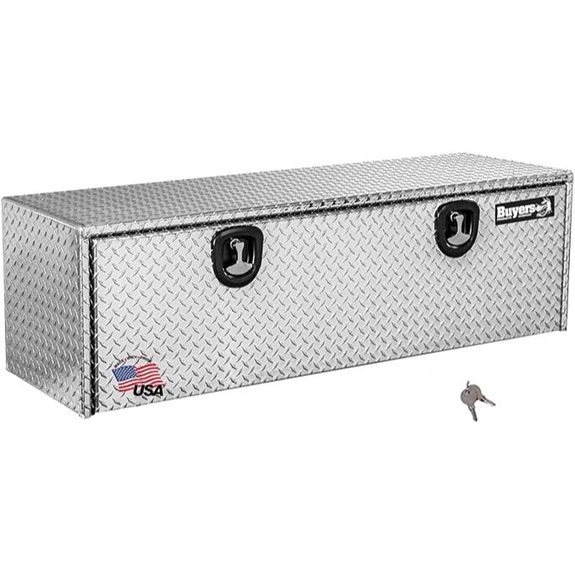Buyers Diamond Tread Aluminum Underbody Truck Toolbox