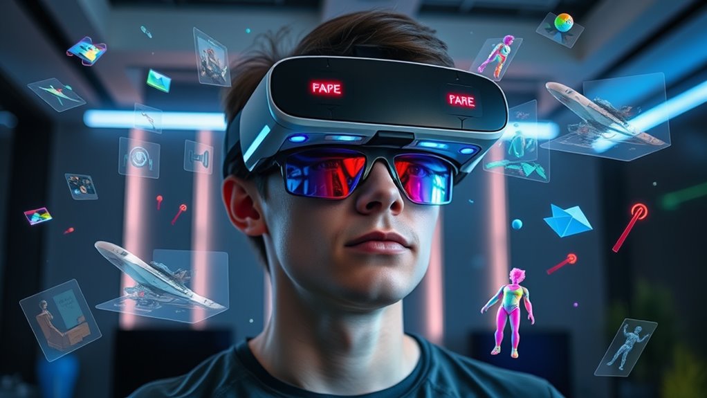 digital overlays enhance reality