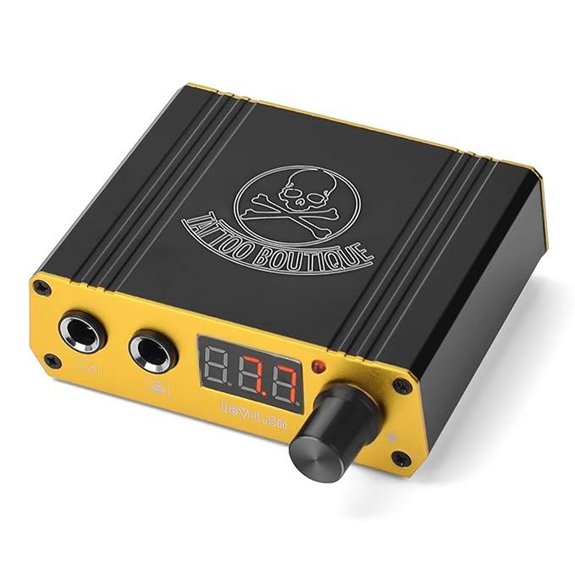 ATOMUS LCD Digital Tattoo Power Supply with Foot Pedal