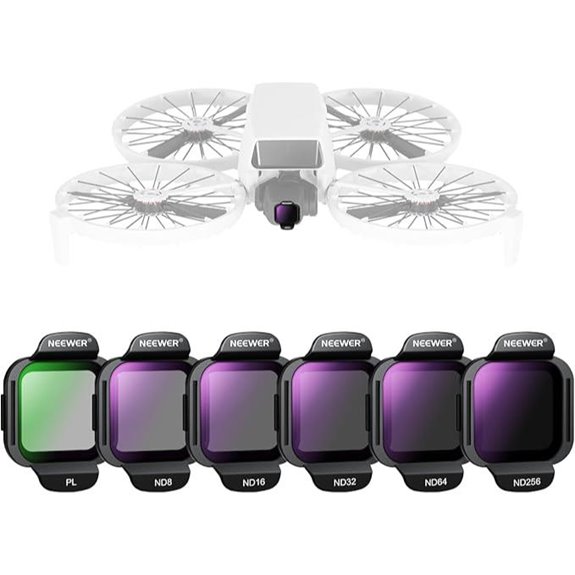 NEEWER ND Filter Set for DJI Flip Drone (6 Pack)