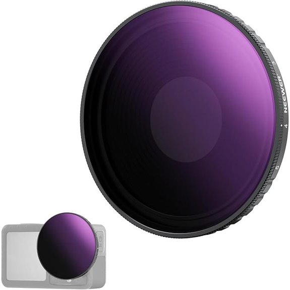 NEEWER Variable ND Filter for DJI Osmo Action Cameras