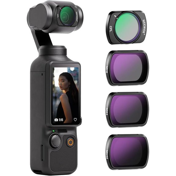 NEEWER Filter Kit for DJI Osmo Pocket 3
