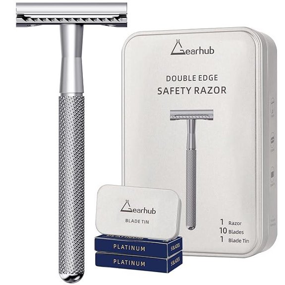 Gearhub Double Edge Safety Razor with Blades