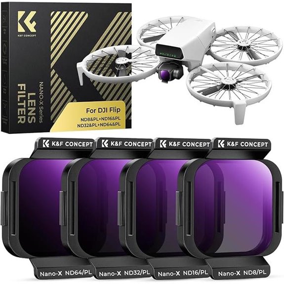 K&F Concept ND/PL Filter Set for DJI Drone (4-Pack)
