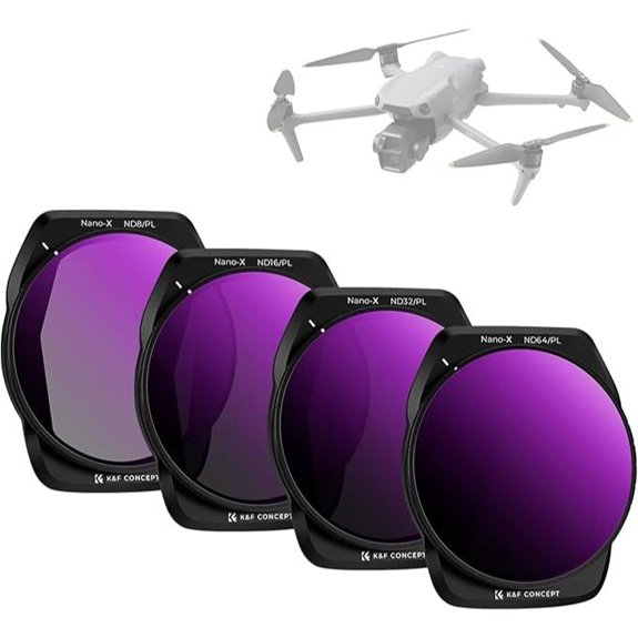 K&F Concept ND/PL Filter Set for DJI Air 3S (4-Pack)