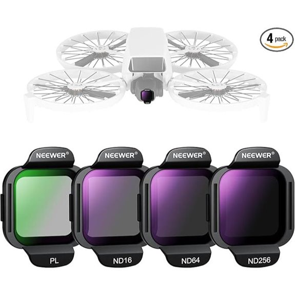 NEEWER ND Filter Set for DJI Flip Drone (4 Pack)