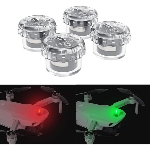 4Pcs Drone Strobe Lights for Night Flying